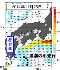 深さ50mの海流分布図