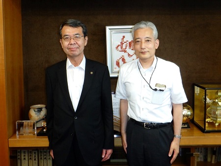 赤穂市長訪問