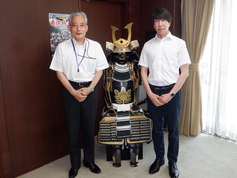 上郡町長訪問