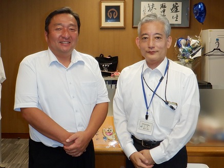 播磨町長訪問