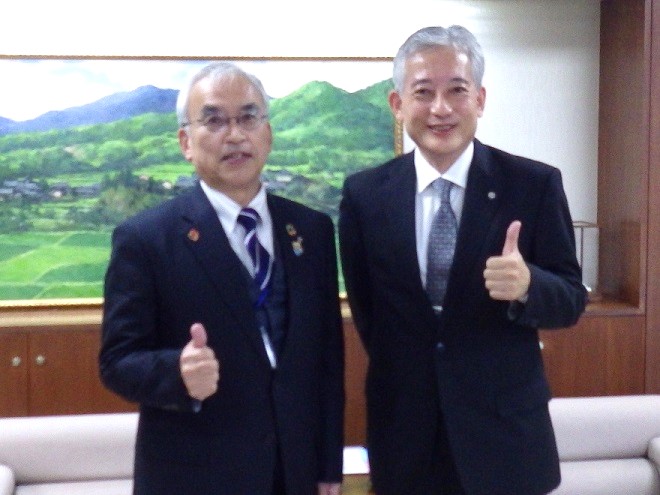 猪名川町長訪問