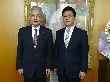 豊岡市長訪問