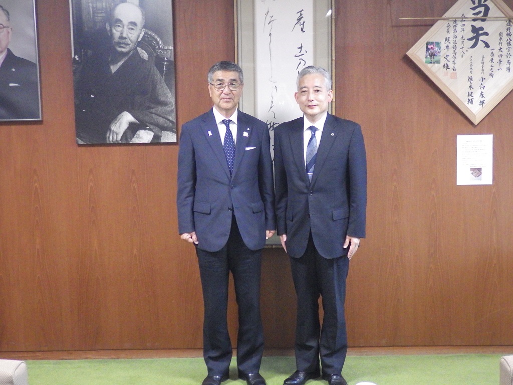 市長訪問 福崎2
