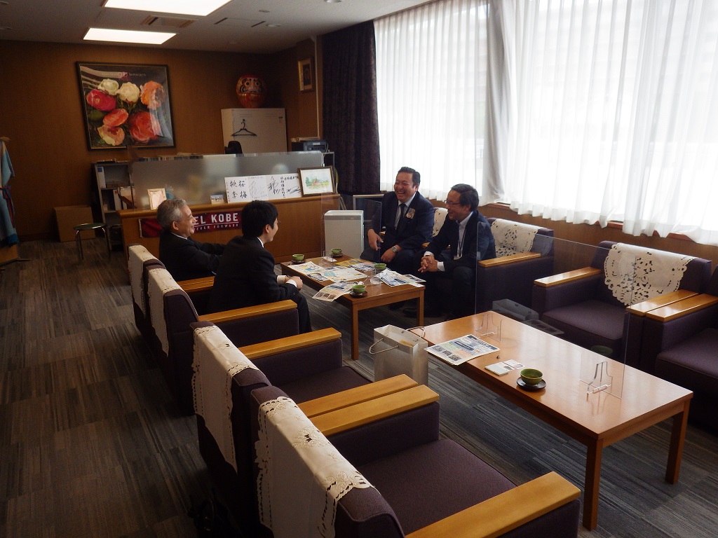 町長訪問 播磨1