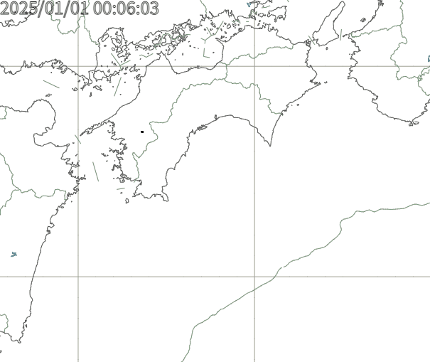 高知県周辺の地震活動（2025年）