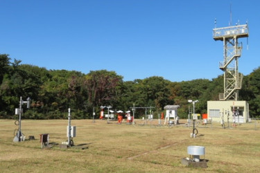 つくばで地上気象観測を行っている露場