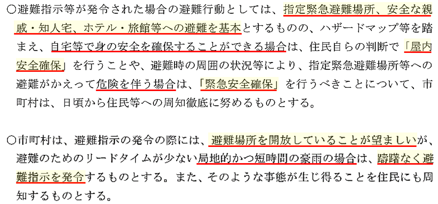 図2 「防災基本計画(中央防災会議)」における記述 図2 「防災基本計画(中央防災会議)」における記述