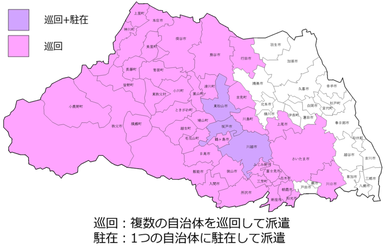 図2 自治体への職員派遣 図2