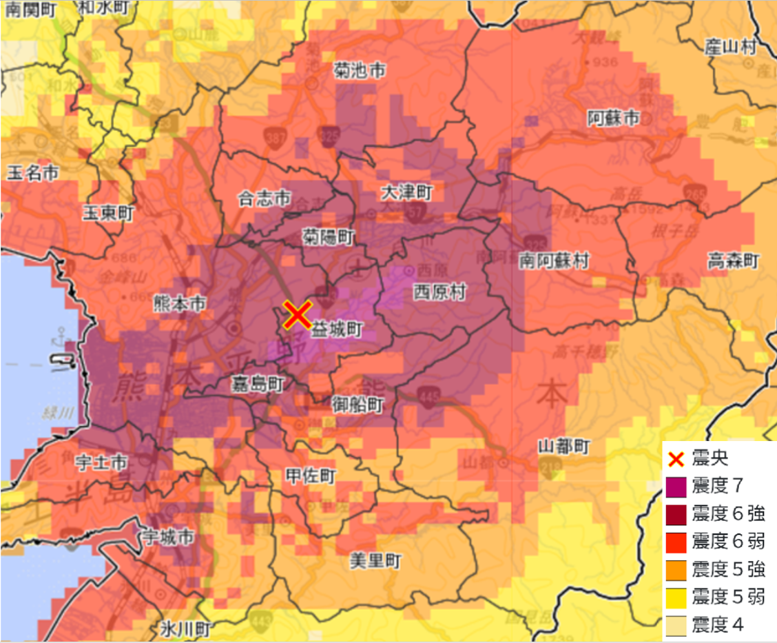 熊本県内の被害写真