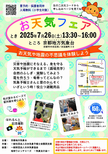 お天気フェアポスター