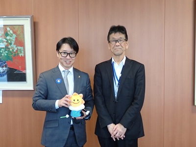 中村市長との写真