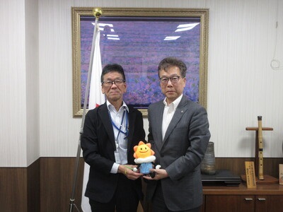 野坂町長との写真
