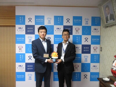 山本市長との写真