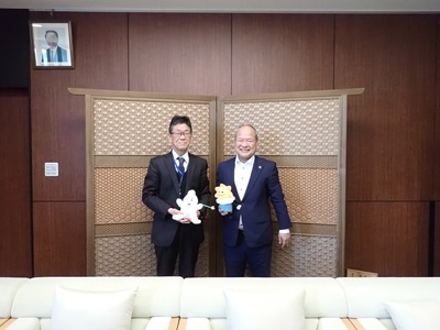 石飛市長との写真