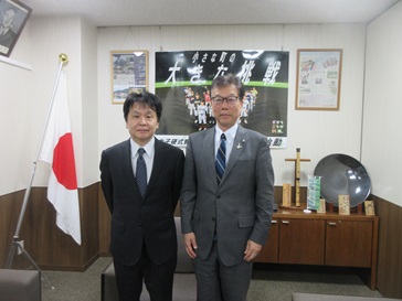 野坂町長との写真