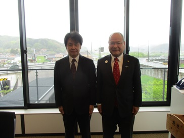 石飛市長との写真