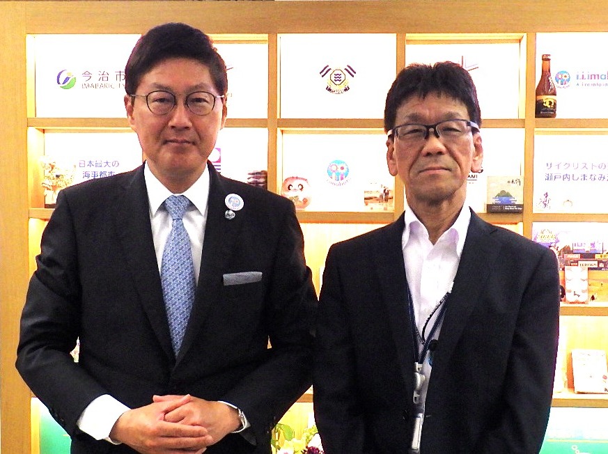 今治市長との懇談写真