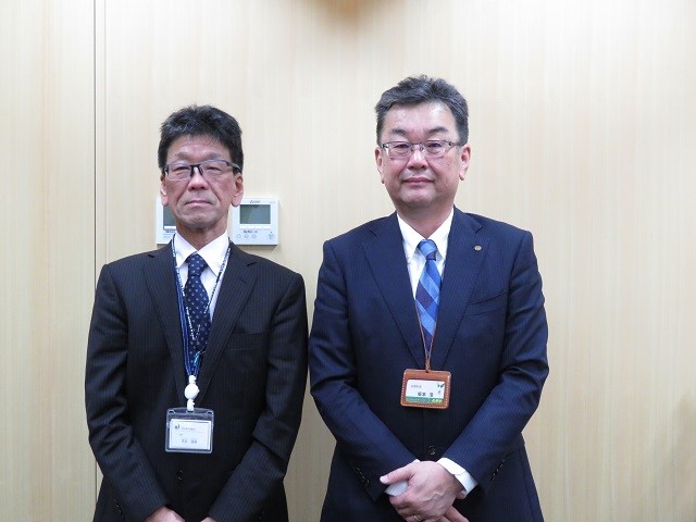 松野町長との懇談写真