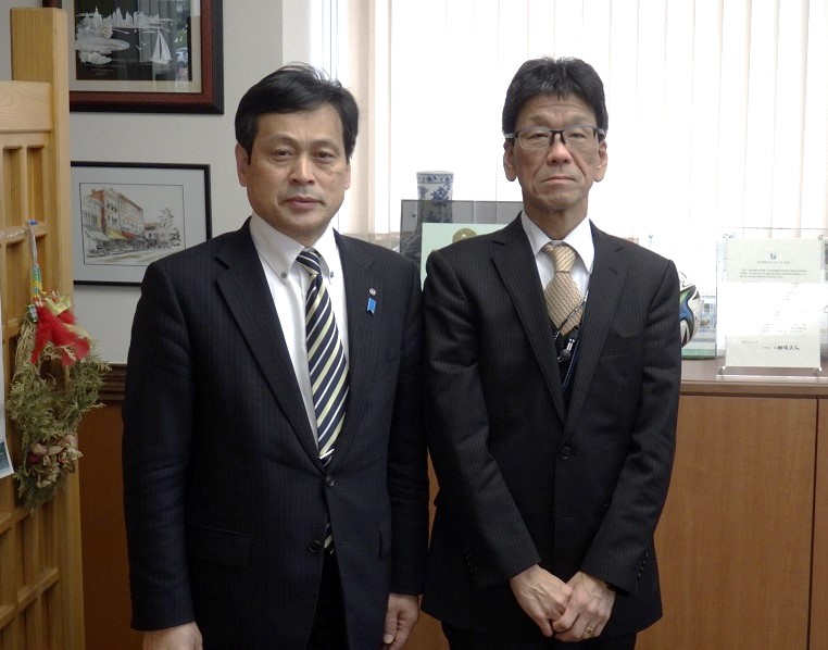 内子町長との懇談写真