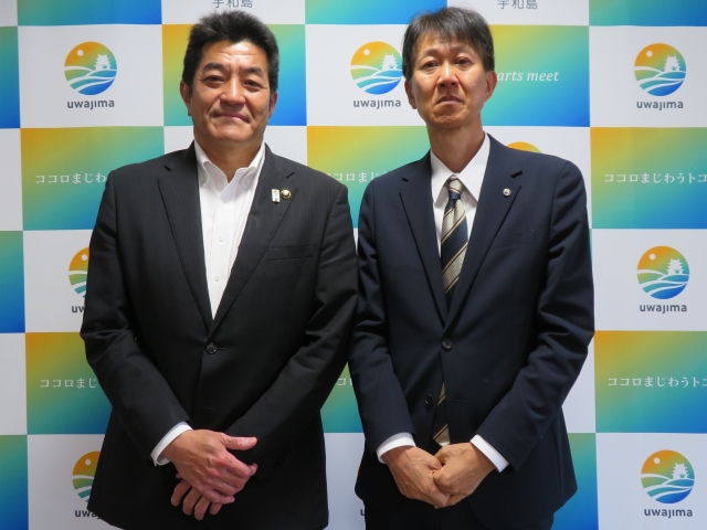 宇和島市長との懇談写真