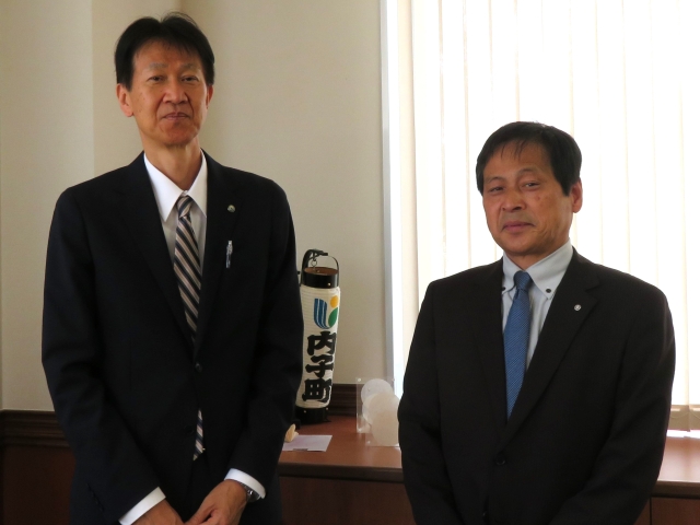 内子町長との懇談写真