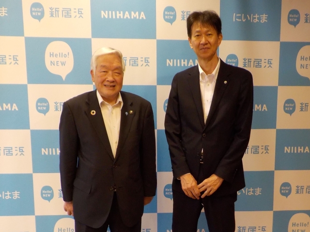 新居浜市長との懇談写真