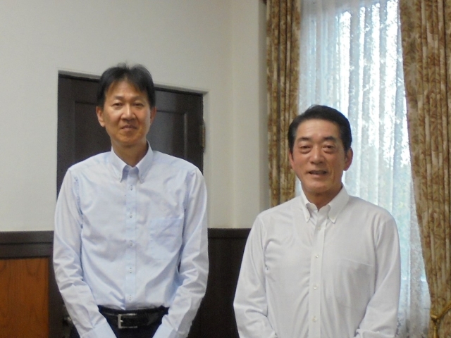 愛媛県知事との懇談写真