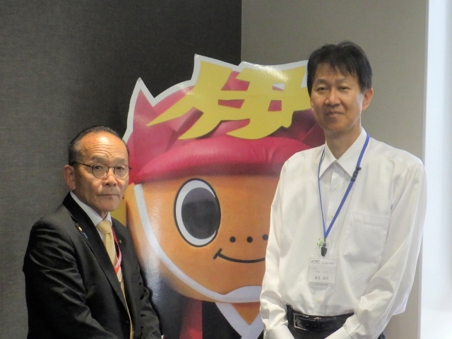 伊予市長との懇談写真