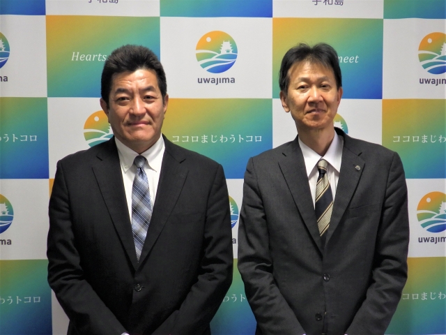 宇和島市長との懇談写真