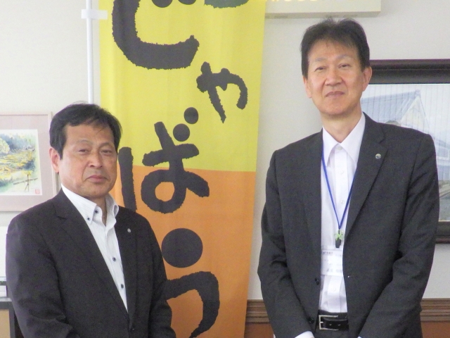 内子町長との懇談写真