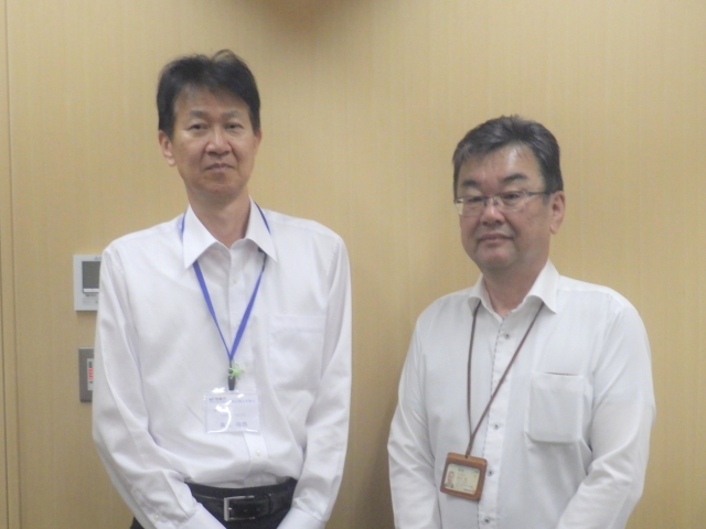 松野町長との懇談写真
