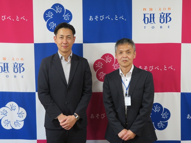 砥部町長との懇談写真