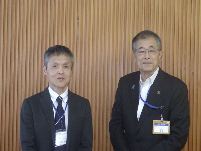 西予市長との懇談写真