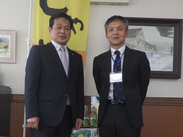 内子町長との懇談写真