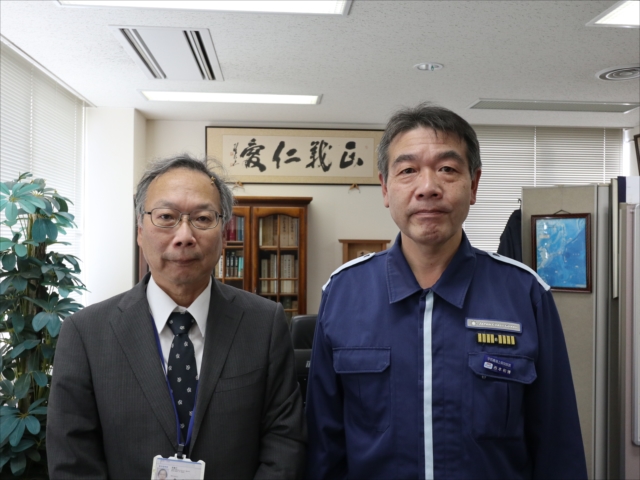 宇和島海上保安部との懇談写真