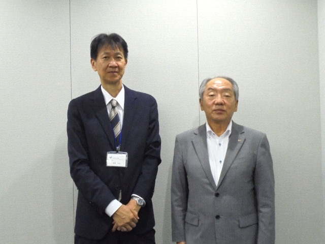 愛媛新聞代表取締役社長との懇談写真