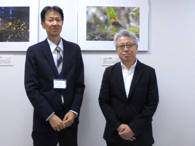 あいテレビ代表取締役社長との懇談写真