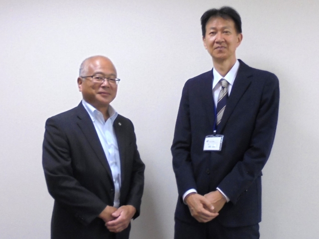 FM愛媛代表取締役社長との懇談写真