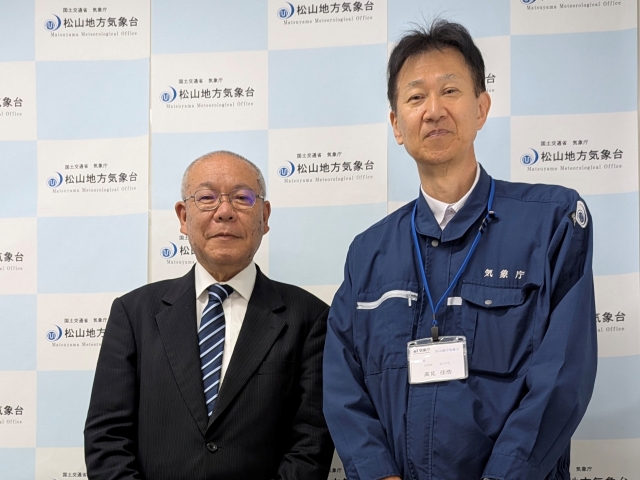 愛媛運輸支局長との懇談写真