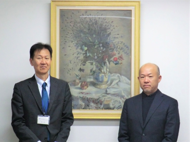 石崎汽船株式会社運航管理者との懇談写真