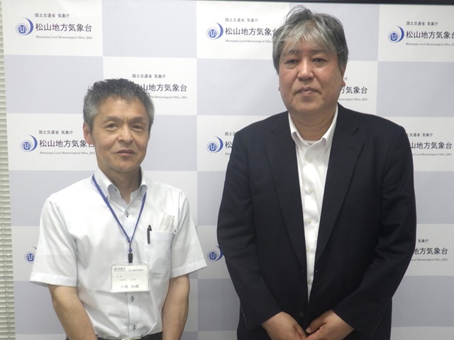 愛媛県バス協会専務理事との懇談写真