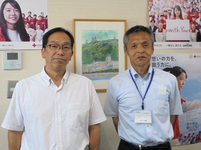 日本赤十字社愛媛県支部との懇談写真