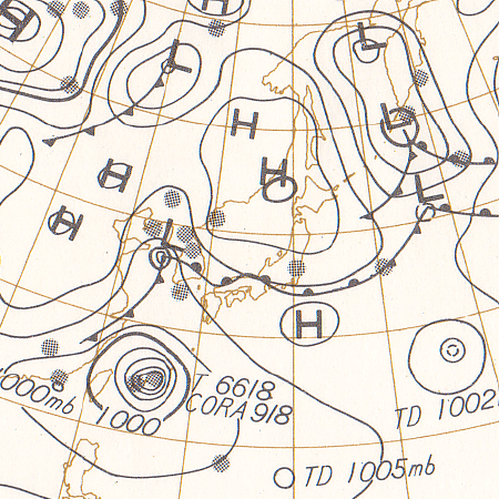 コラ天気図