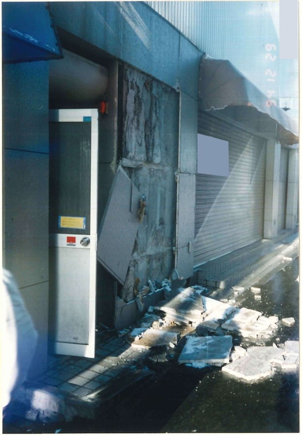 被害写真（八戸市内）