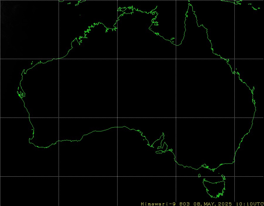 Himawari - Australia - visibile