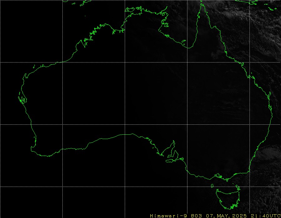 Himawari - Australia - visible