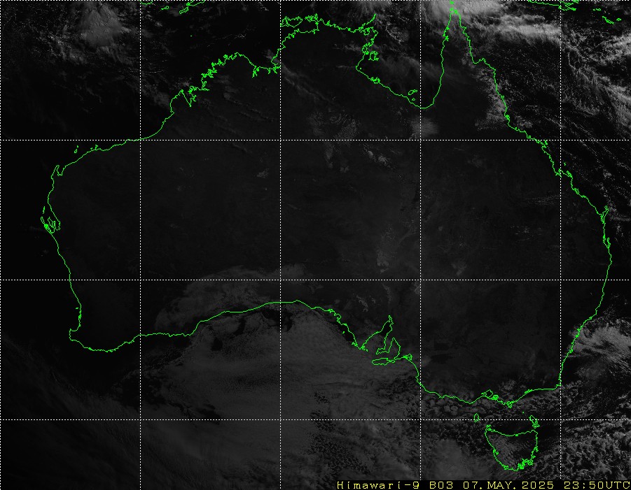 Himawari - Austràlia - visible