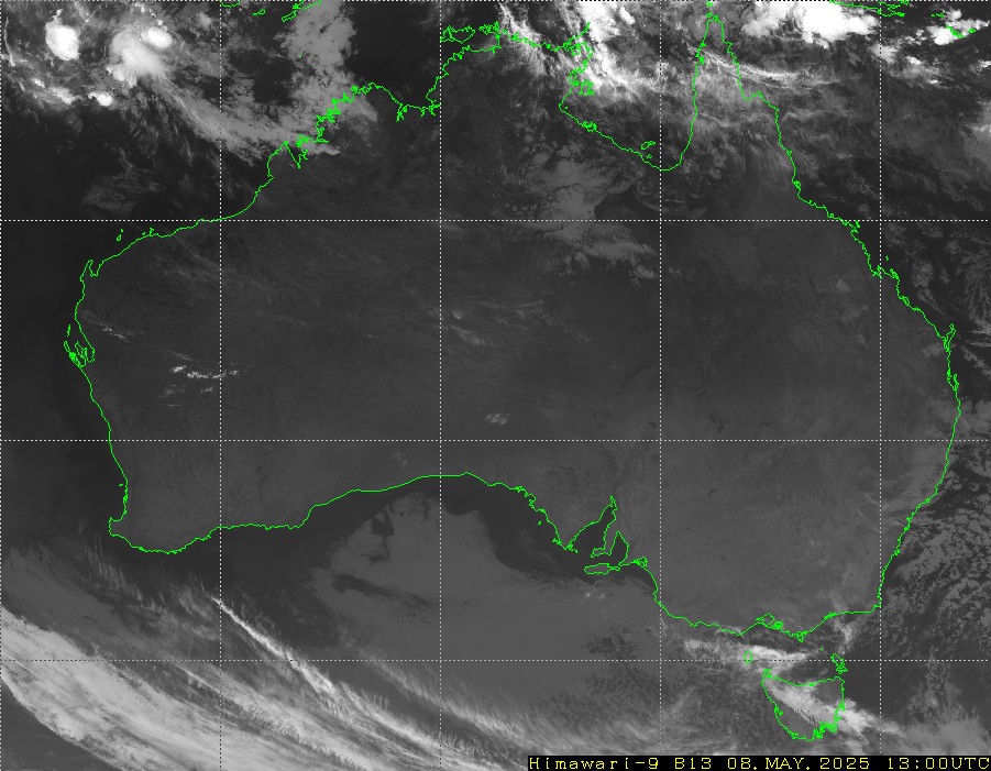 Himawari - Australien - infrarött