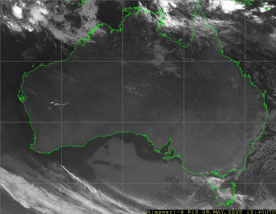 Himawari - Australie - infrarouge