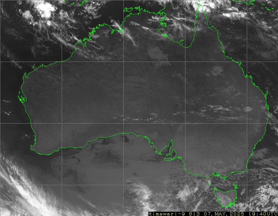 Himawari - ออสเตรเลีย - อินฟราเรด